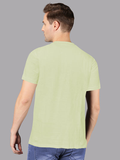 UrGear Self Design Men Crew Neck Green T-Shirt