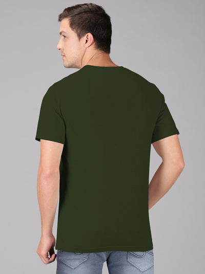 UrGear Graphic Print Men Round Neck Green T-Shirt