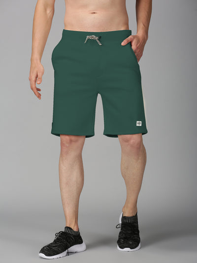 UrGear Solid Men Dark Green Regular Shorts