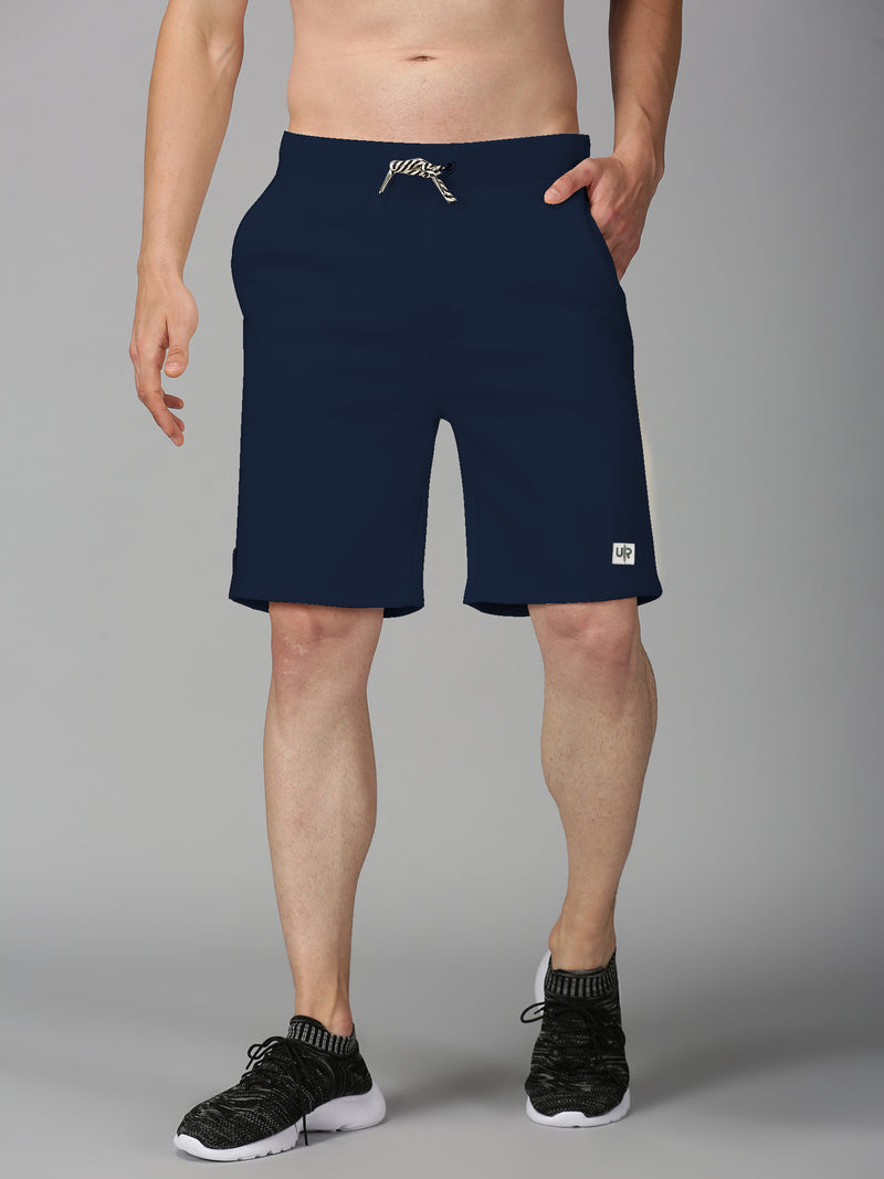 UrGear Solid Men Dark Blue Regular Shorts