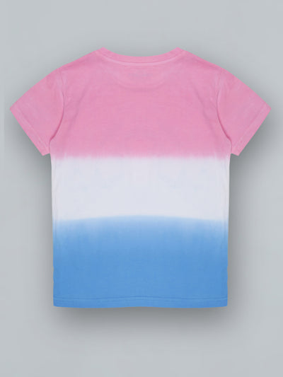 Kids MultiColor ColorBlock Cotton Casual T-Shirt