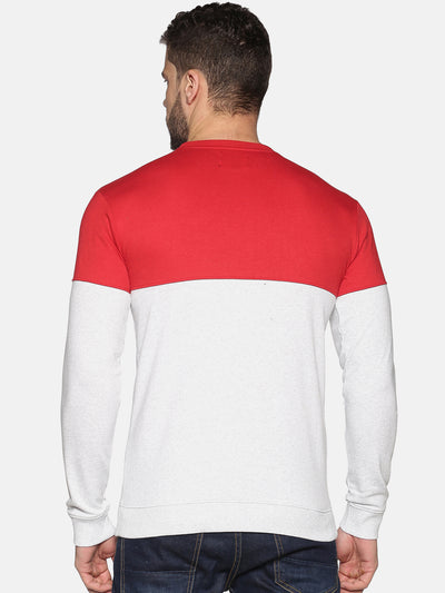 UrGear Full Sleeve Colourblock Men Sweatshirt