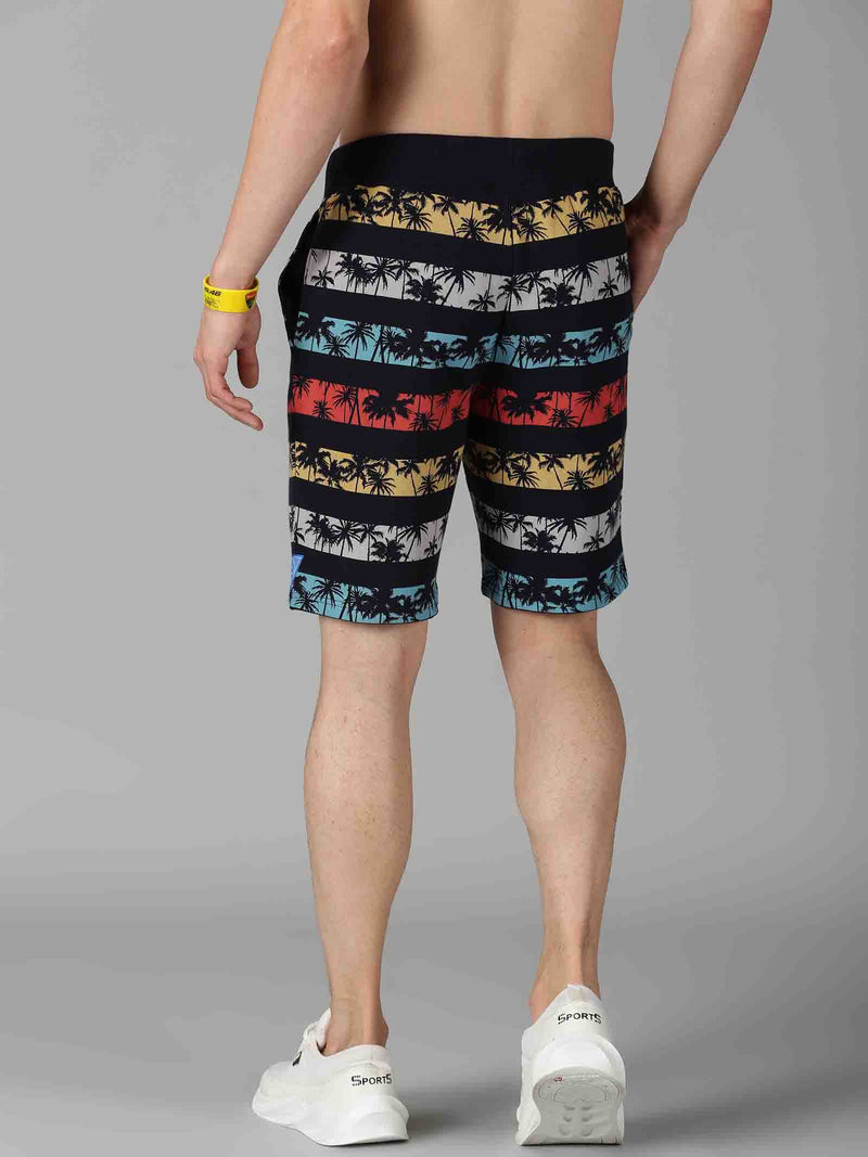 Men MultiColor Printed Baggy Shorts